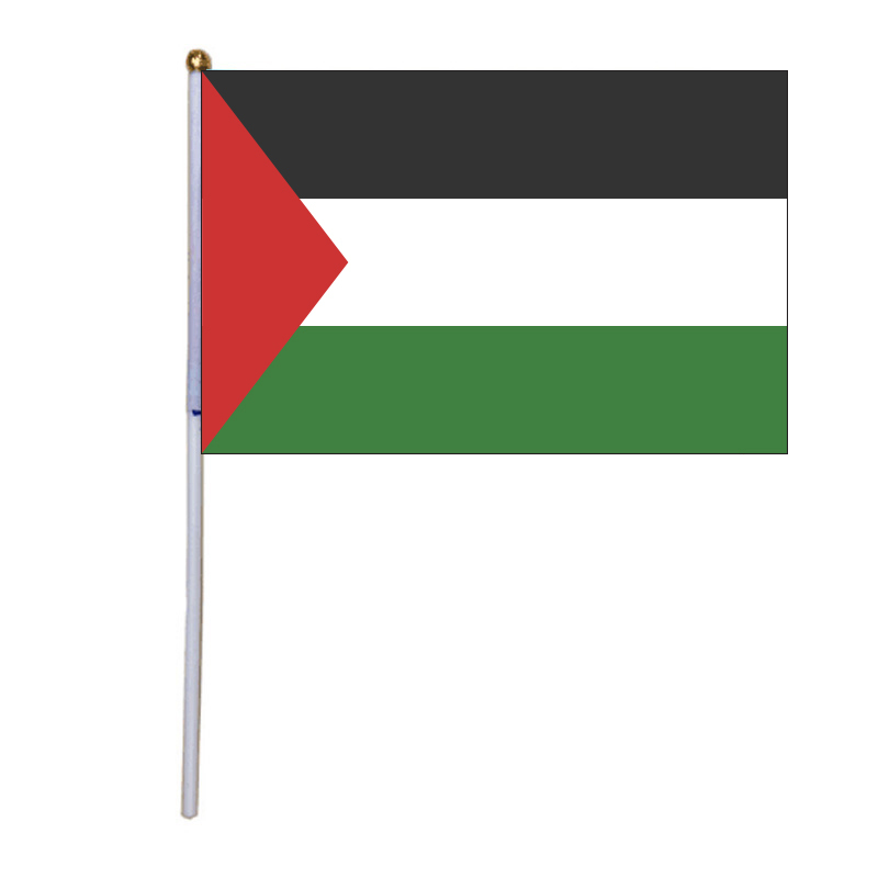 Palestina bandiera mano