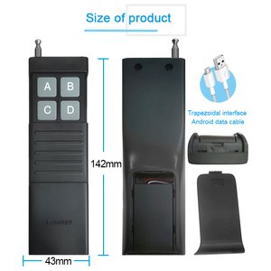Uzaktan kumanda 4-Key açma-kapama verici, anahtarsız giriş uzaktan kablosuz anahtarı TX ve RX modülü - Product Image 5