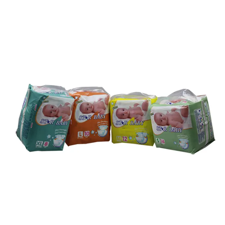 Çin bezi fabrika sıcak satış OEM Ultra ince ucuz bebek bezi toptan çocuklar yenidoğan toplu bebek bezi