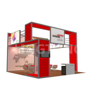 Pantalla de exposición estándar, sistema mejorado de carcasa, cabina de exposición, stand mutage - Product Image 5