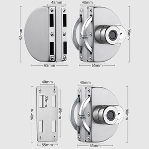 Tuya APP parmak izi akıllı cam kapi kilidi/elektronik tuş kilidi uzaktan kumanda akıllı kilit - Product Image 6