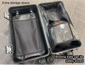 JVR OEM Ebonite Боулинг с двумя шариками с колесами для боулинга роликовая сумка - Product Image 3
