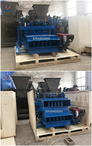 QMY4-40 diesel Engine <strong>Building</strong> <strong>Block</strong> Cement <strong>Interlocking</strong> Brick Making <strong>Machine</strong> - Product Image 4