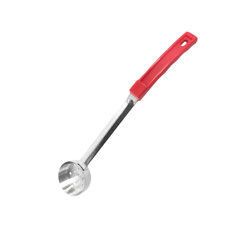 Perforated Portion Spoon-Red