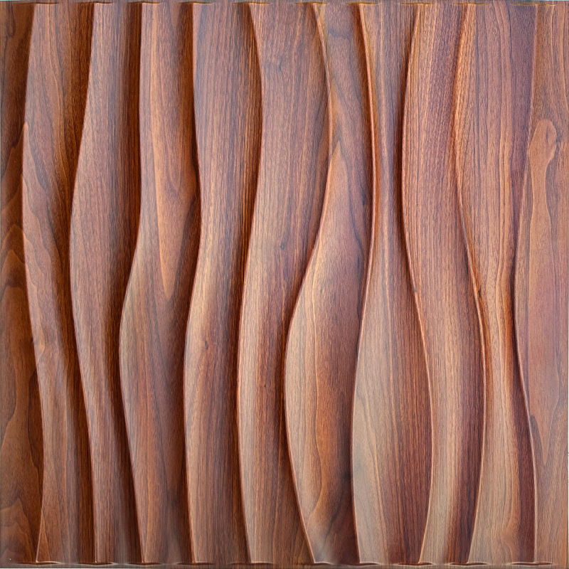 19,69*19,69 pollici - legno scuro