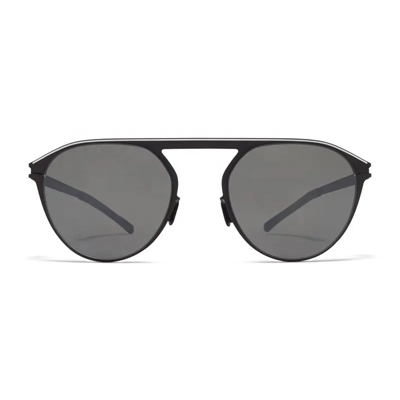 Markbenyi — lunettes de soleil de styliste en acier inoxydable, nouvelle tendance, personnalisées, super élastique, à la mode