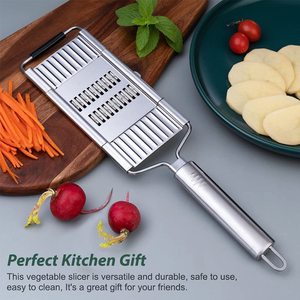 <strong>4</strong> in <strong>1</strong> <strong>Multi</strong>-functional Grater Stainless Steel Vegetable Cabbage Slicer Grater Handheld <strong>4</strong> Adjustable Blades Sets Shredder <strong>Cutter</strong>