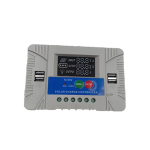 30A Controlador de carga de batería solar PWM 30A 40A 50A 60A 12V/24V 4USB Salida 5V/2A Controlador de panel solar fuera de la red - Product Image 3