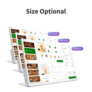 LCD-Display Indoor Android-Werbe informationen Touchscreen Desktop Retail Digital Menu Display - Product Image 2