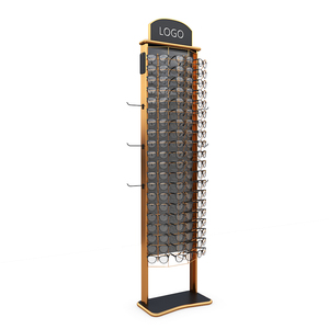 Quang học kính cửa hàng Lash khung sắt kim loại dây vàng 60 cặp chủ tầng Sunglass sàn hiển thị giá - Product Image 4