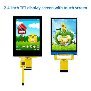 QTSS 2,4-Zoll-LCD-Anzeigemodul 240x320 MCU-Schnitts telle 24-poliges IPS-TFT-LCD mit 18-poligem CTP-Produkt kategorie LCD-Modulen - Product Image 2
