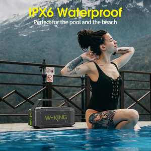 Big Output 60W IPX6 Waterproof TWS <strong>Function</strong> W-KING D9-1 <strong>Bluetooth</strong> Wireless Speaker <strong>with</strong> <strong>NFC</strong> - Product Image 3