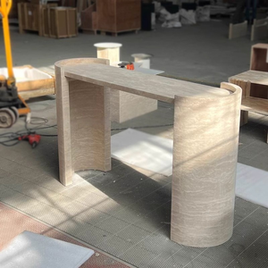 Hiện đại ánh sáng màu be travertine giao diện điều khiển bảng đá tự nhiên lối vào bảng cho nhà cho phòng khách - Product Image 6