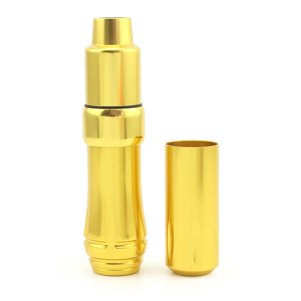 Gold Permanent Makeup Machine Fashion and Aluminum alloy Popularity Tattoo Machine Pen