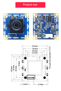 4K HD 1/2.3 pulgadas Mini Drone Módulo de cámara 30FPS de alta velocidad 8MP IMX377 Gran angular CMOS RGB Sensor USB Cámara analógica - Product Image 3