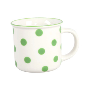 Simple and Fashionable Ceramic <strong>Cup</strong> with Six Colors Dot Design Customizable <strong>pink</strong> Ceramic Mug - Product Image 6
