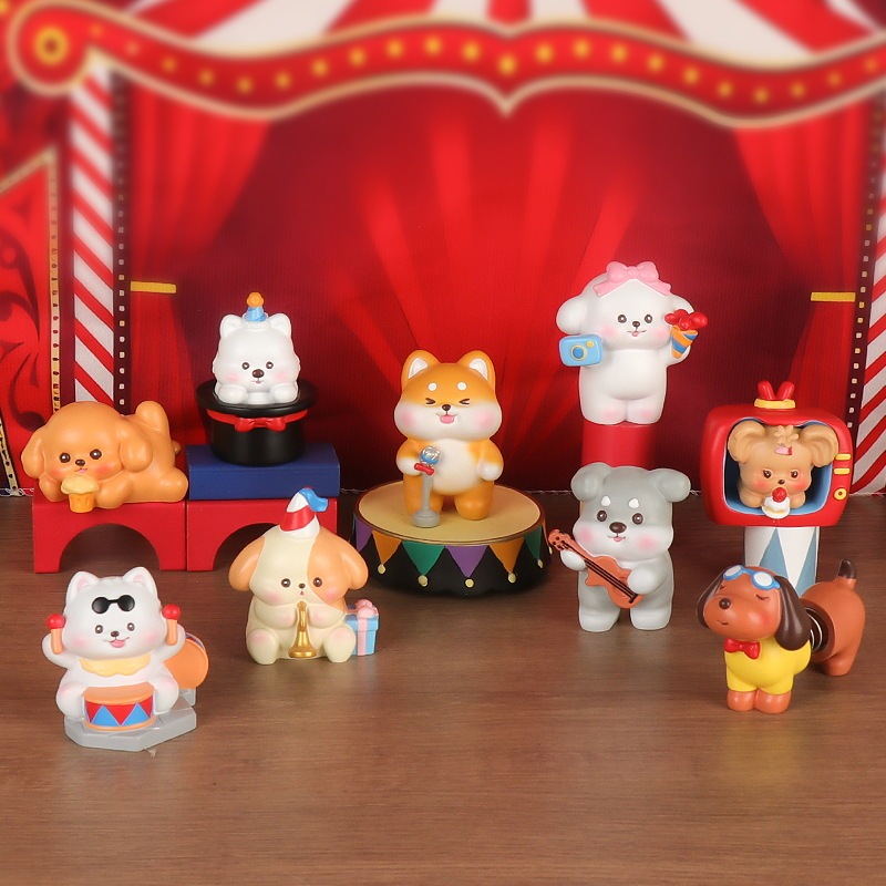 ชุดกล่องของขวัญปาร์ตี้ลูกสุนัข 8 ชิ้น