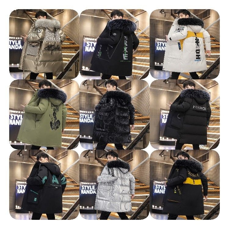 Supply Winter Men's Hooded Duck Down Jackets Warm Thick High Quality