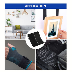 Self Adhesive <strong>Loop</strong> <strong>Hook</strong> Sew on 100% Polyester <strong>Hook</strong> and <strong>Loop</strong> Fastener Tape Strap <strong>Loop</strong> and <strong>Hook</strong> - Product Image 4