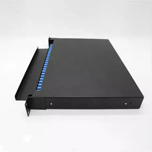 Ftth Terminal Fiber Distribution Box 1U Rack Mount 24 <strong>48</strong> 96 <strong>Port</strong> ODF Fiber <strong>Patch</strong> <strong>Panel</strong>