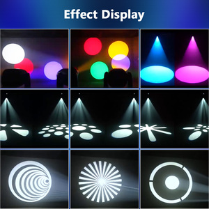 ไฟ3in1 LED ติดศีรษะสำหรับเวทีแต่งงานไฟ LED Rz 400W BSW ลำแสงคมชัดแสงไฟเปลี่ยนแบบ CTO CMY Effect RDM ควบคุมการซูม DMX512 - Product Image 4