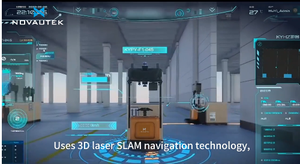 Novautek özerk lojistik Robot Forklift yetenekleri ile rota planlama özellikleri lojistik ihtiyaçları için - Product Image 3