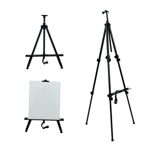 Chất Lượng Cao Ngoài Trời Xách Tay Có Thể Điều Chỉnh Nghệ Sĩ Kim Loại Nhôm <span class=keywords><strong>Tripod</strong></span> Phác Thảo Giá Vẽ - Product Image 4