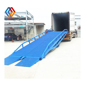 Ramp Platform Kontainer Mobile 10 Ton, 8 Ton, 6 Ton, Ramp Mobile, Ramp Forklift, Ramp Pemuatan 10t, Ramp Pemuatan di Area Forklift - Product Image 1