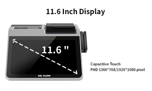 Портативный все в одной машине POS с совместимым принтером - Product Image 4
