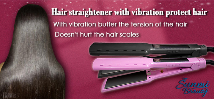 Hair Straightener OEM Factory Flatiron Fast Heating Wide Plate Straightener Parts Flat Iron