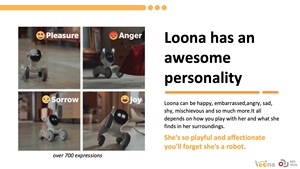 Advanced AI Pet Robot Loona mit automatischer Lade-und Programmier funktion der Fernbedienung mit ChatGPT