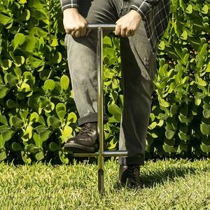 36&quot; <strong>Soil</strong> Sample Probe Stainless Steel T-Style <strong>Soil</strong> Sampler with Footsteps for Landowner Small Farm - Product Image 6