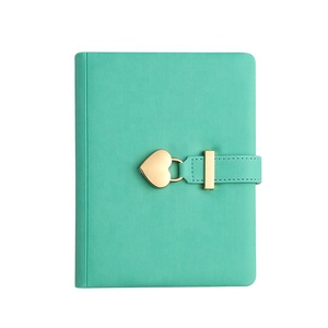 Hot Sale Multiple Colour B6 Note Book Custom Memo Note Pad Journal <strong>With</strong> <strong>Lock</strong> and Key - Product Image 6