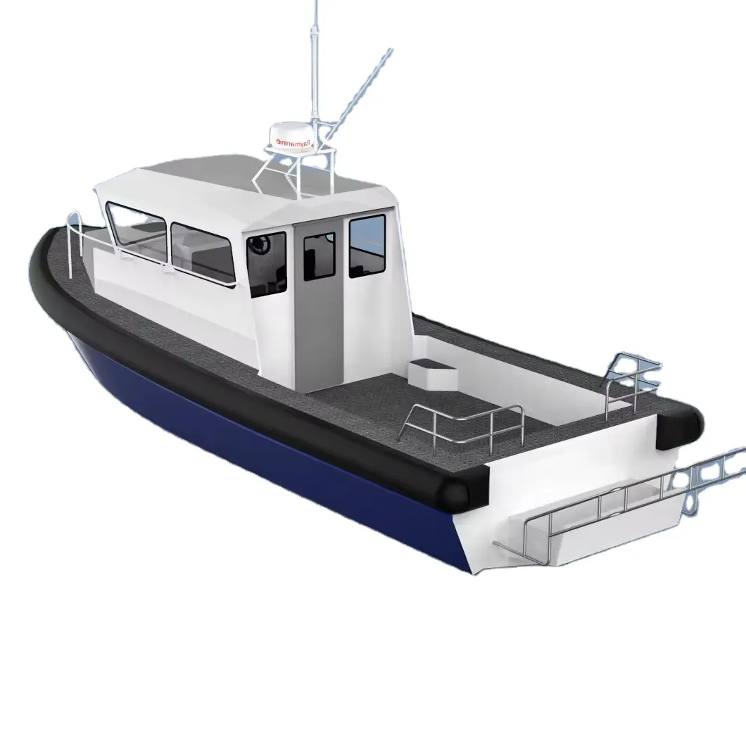 Barco patrullero de aluminio de 11,6 M Barco piloto para trabajar a la venta