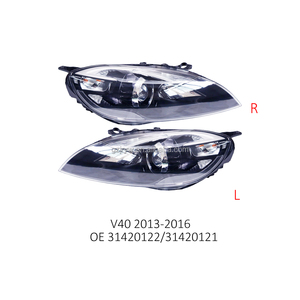 Volvo V40 için OEM COOL serin araba far 12V halojen LED aydınlatma sistemi OE kodları 31283326 ve 31283327 - Product Image 2
