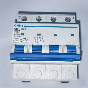 Disyuntor CHINT DC, disyuntor cc <span class=keywords><strong>2p</strong></span> 4p 10A 16A 25A 32A 40A 50A 63A 1000VDC para panel solar - Product Image 6