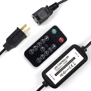 110V US-Stecker Außen lichterketten 100W Maxload LED String Light Dimmer mit einstellbarer Fernbedienung helligkeit - Product Image 2