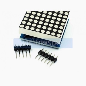 1248bit MAX7219 <strong>dot</strong> <strong>matrix</strong> module control microcontroller controlled driving LED display 4MAX7219 is an integrated serial inputo - Product Image 1