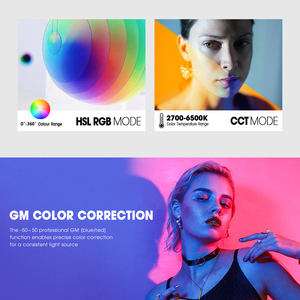 Pro LED U800 RGB 40W LED Video ışığı 2700-6500K şarj edilebilir APP kontrolü Video çekim için 1-100% LED dolgu ışığı - Product Image 2
