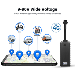 自动4G车辆跟踪器，带远程发动机切割地理围栏报警车队管理系统，适用于安卓IOS应用全球定位系统跟踪器GT10 - Product Image 6