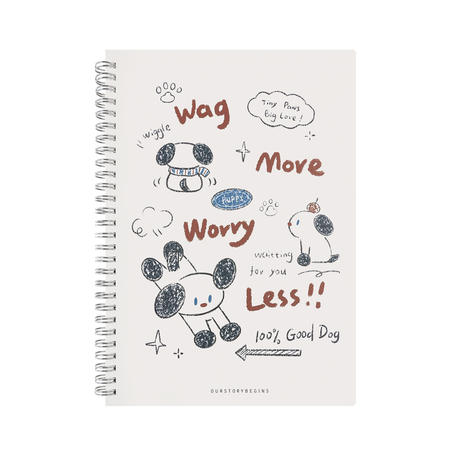 The puppy is waiting for you-68 pages inside