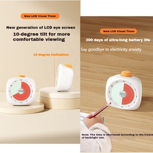 Timer digitale funzione di conto alla rovescia funzione di sveglia sonorizzare promemoria audio per bambini gestione del tempo per l'insegnamento della cucina di apprendimento - Product Image 3