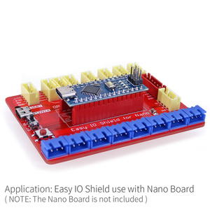 Açık-akıllı kolay IO kalkanı kolay fiş renkli XH 2.54mm soket sensörü genişletme kartı Arduino Nano için