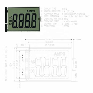 Stocked <strong>LCD</strong> Screen <strong>Modules</strong> Small Quantity Meter Monochrome Segment <strong>LCD</strong> <strong>Display</strong> <strong>Module</strong>
