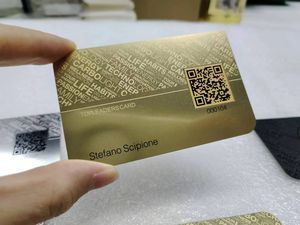 非接触式智能NFC VIP金属卡/忠诚度会员NFC金属名片