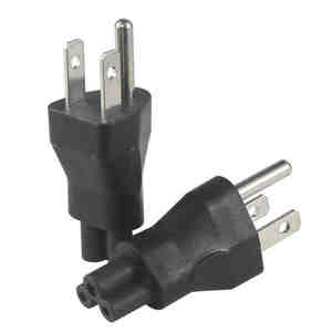 US 3 Pin <strong>Plug</strong> Insert Electrical USA Assembled <strong>Plug</strong> Insert IEC C5 <strong>Plug</strong> Converter - Product Image 5