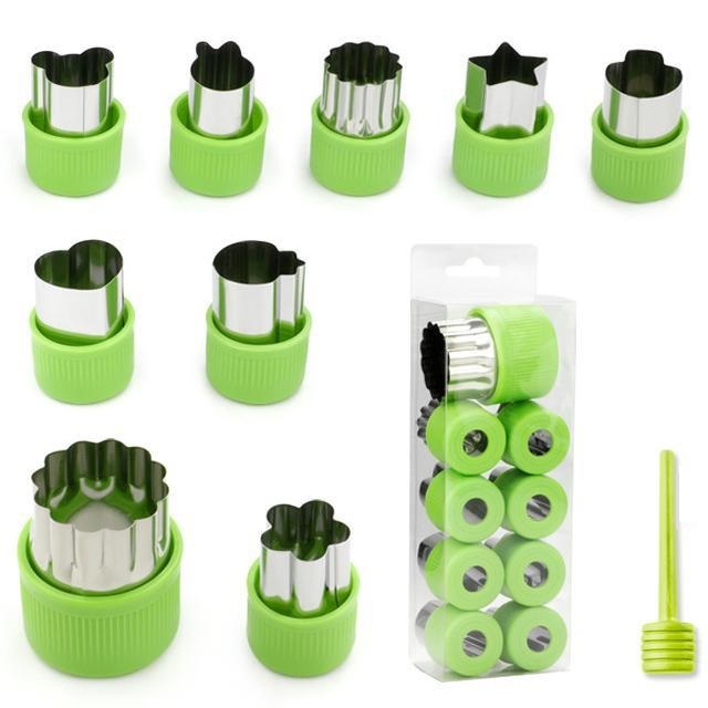 Green- 9-piece set (114G)