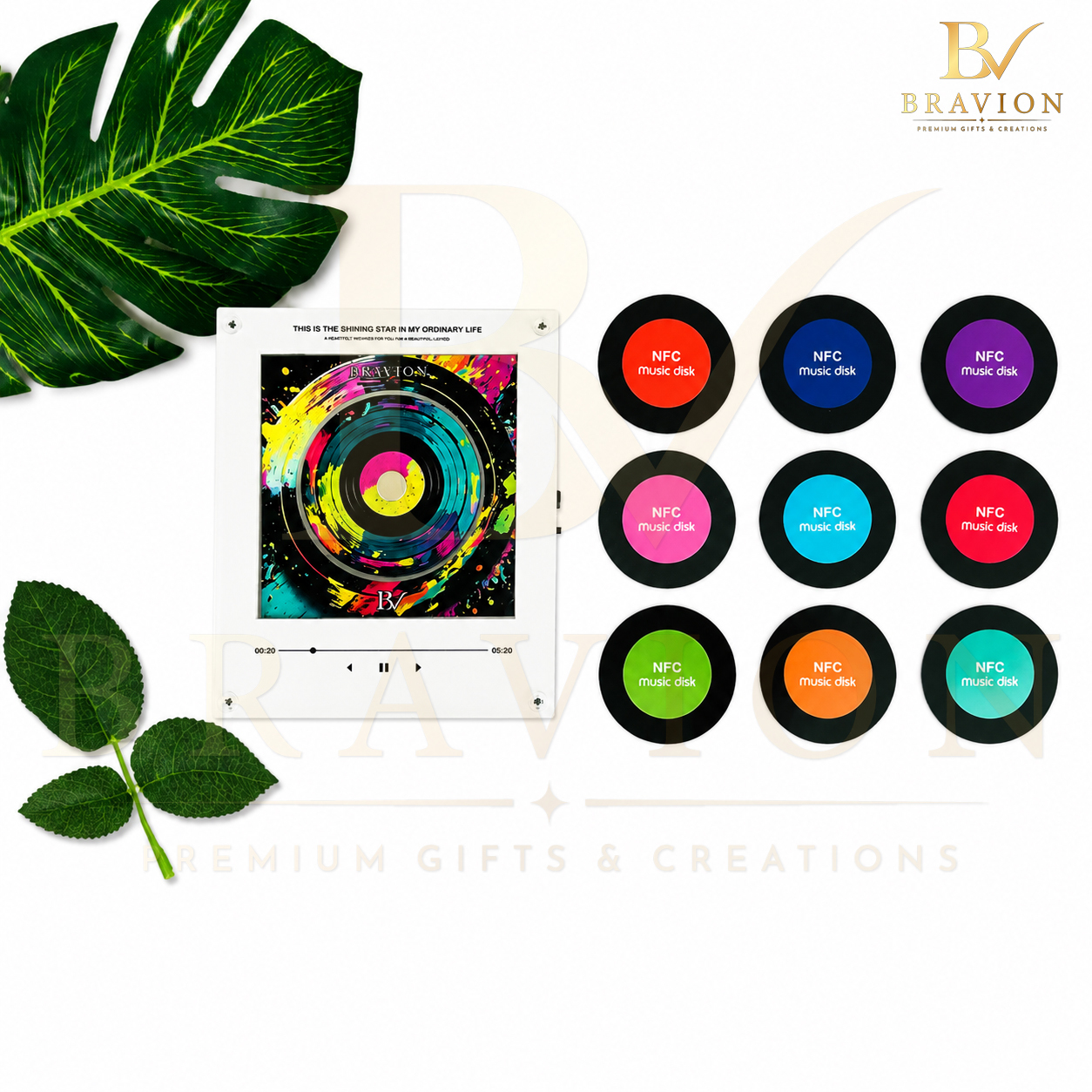 Aimant de réfrigérateur NFC Rock Vibe Collection