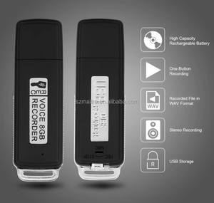 Grabadora de sonido de voz USB 8G, 3-6h de duración de grabación, grabadora de sonido de voz MP3, batería recargable integrada, grabadora de voz USB - Product Image 5