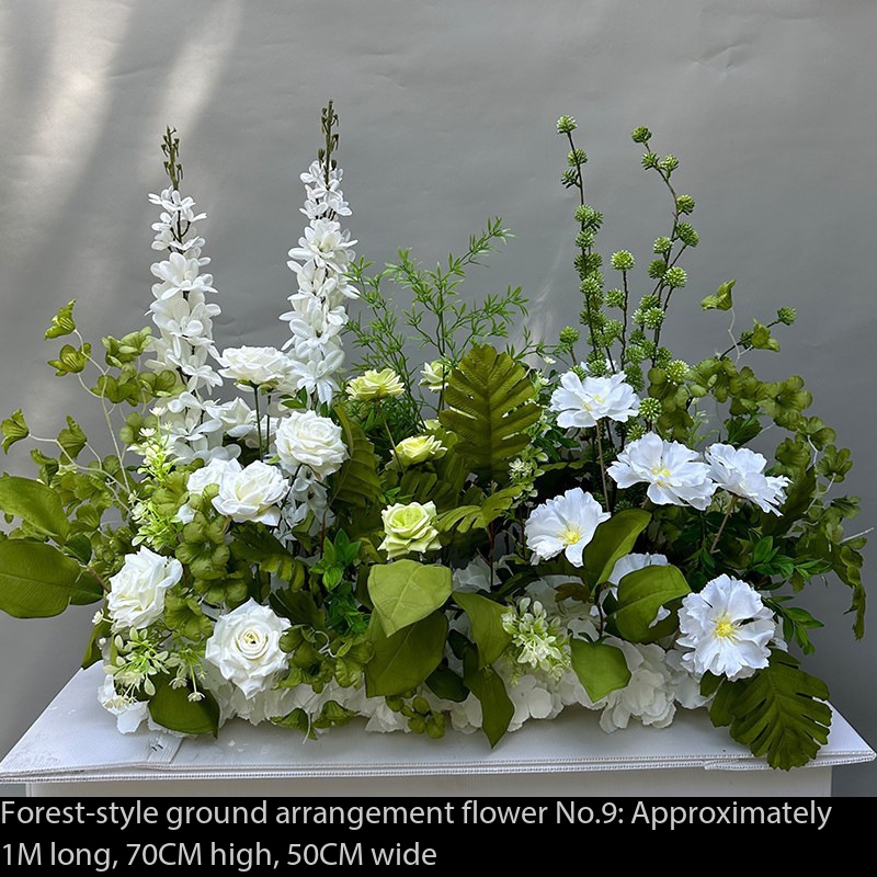 Dépôt pour ensemble de paysage de plantes artificielles 9